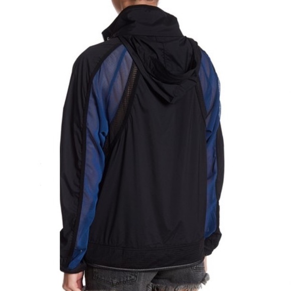 Free People - Juno Moto Layering Jacket Black blue - Picture 4 of 8